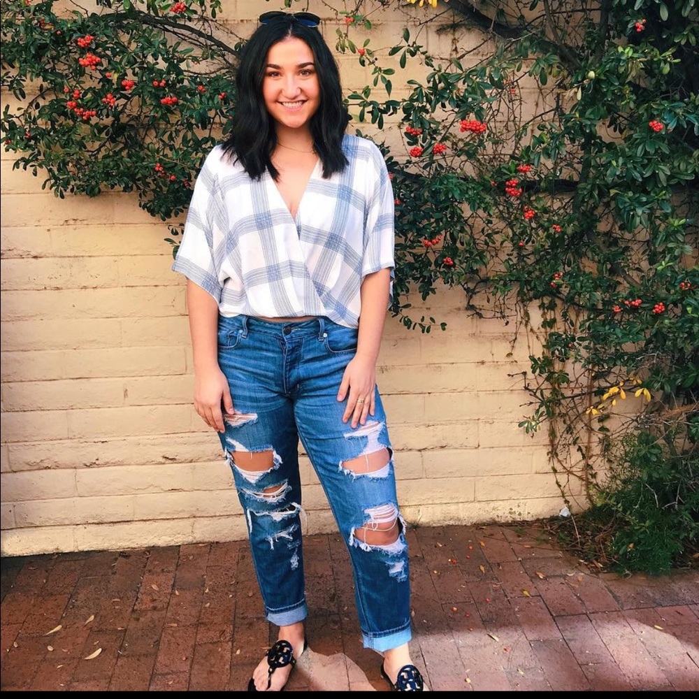 American Eagle Tomgirl Jeans